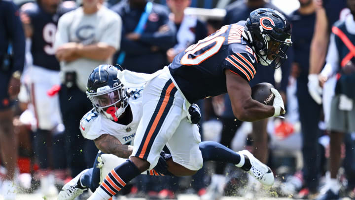 Bears 'Love' Ex Longhorns RB Roschon Johnson Bears 'Love' Ex Longhorns RB Roschon Johnson