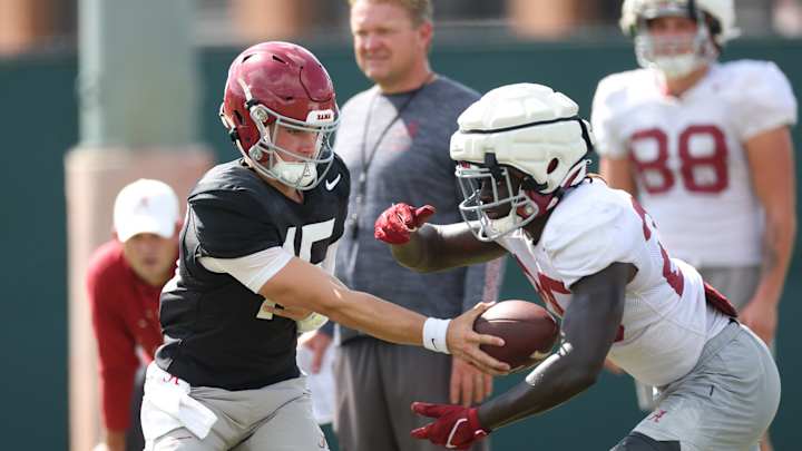 Photos from Alabama Football's Wednesday Practice