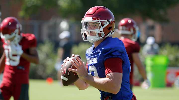How Oklahoma QB Jackson Arnold's Hard Work in the Spring is Already Paying Off in Fall Camp