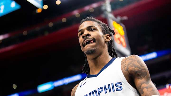 Ja Morant Reacts to Scuffle in Lakers vs. Grizzlies Game Ja Morant Reacts to Scuffle in Lakers vs. Grizzlies Game