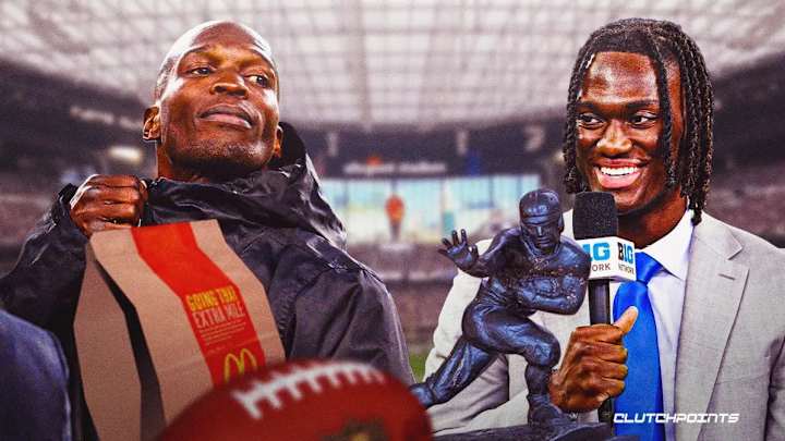 Chad Johnson Bets McDonald's on Marvin Harrison Jr. to Win Heisman Trophy
