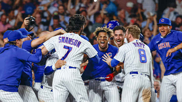 Christopher Morel Goes Nuts After Delivering Cubs Walk-Off Home Run vs. White Sox Christopher Morel Goes Nuts After Delivering Cubs Walk-Off Home Run vs. White Sox