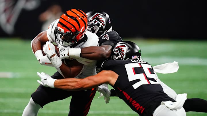Halftime Observations: Defense Shines in Red Zone, Bengals Tied With Falcons 3-3