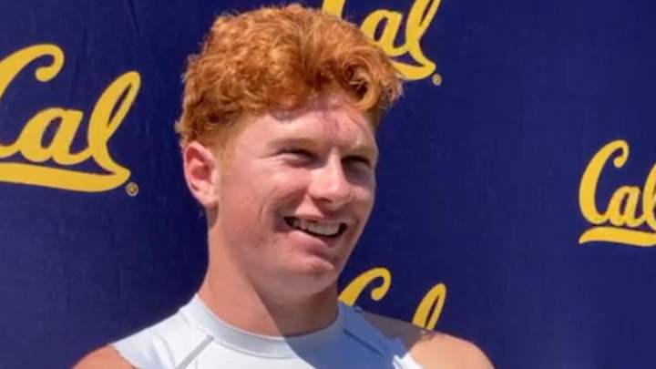 Cal Kicker Michael Luckhurst Says He Can Make Field Goals Up to 65 Yards Cal Kicker Michael Luckhurst Says He Can Make Field Goals Up to 65 Yards