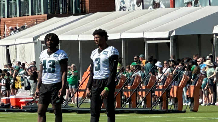 Eagles Camp Day 13: Injury Upheaval, Big Play for Darius Slay, LB Clarity Eagles Camp Day 13: Injury Upheaval, Big Play for Darius Slay, LB Clarity