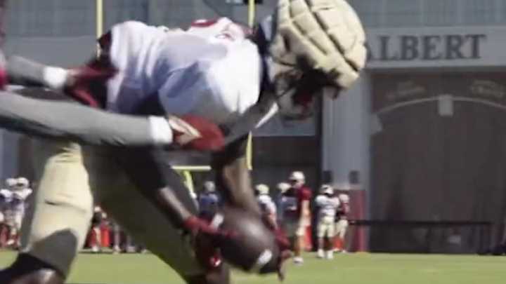 WATCH: Former Five-Star Recruit Makes Dazzling Catch During FSU's Practice WATCH: Former Five-Star Recruit Makes Dazzling Catch During FSU's Practice