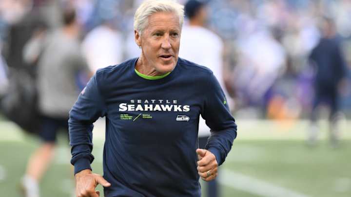 Pete Carroll Responds to Viral QB Clip With Hilarious Celebrity Reaction Video