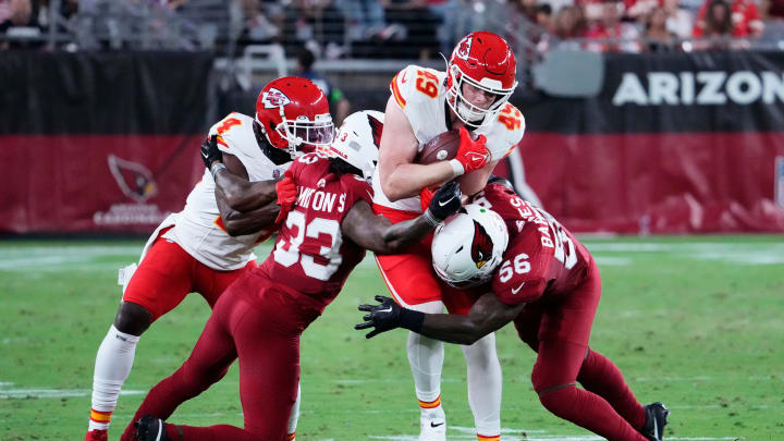 Chiefs Elevate TE Matt Bushman Ahead of Game vs. Lions