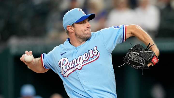 Texas Rangers Ace Max Scherzer 'Not Here' for Milestones, Accomplishments Texas Rangers Ace Max Scherzer 'Not Here' for Milestones, Accomplishments