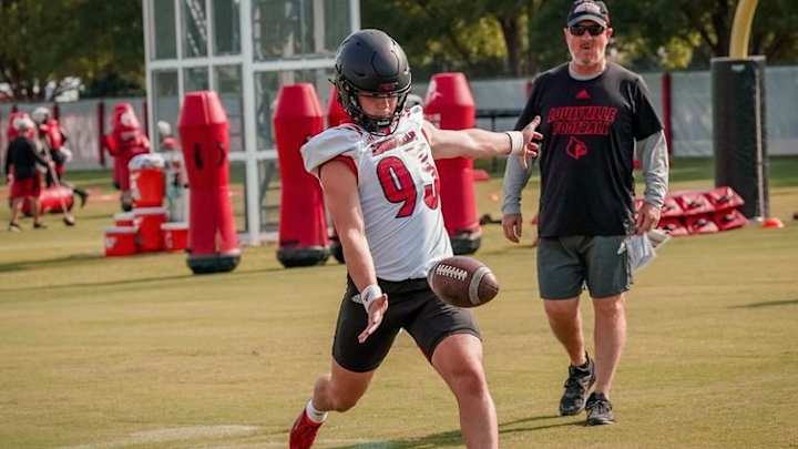 Consistency to Determine the Winner of Louisville's Battle for Starting Punter Consistency to Determine the Winner of Louisville's Battle for Starting Punter