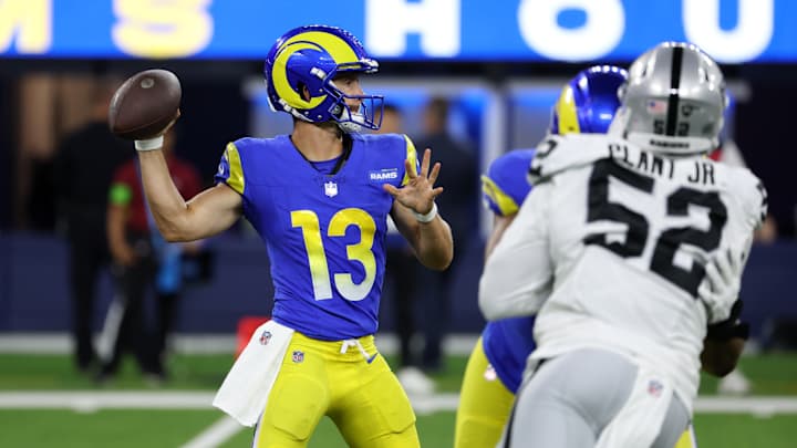 'My Fault': Rams QB Stetson Bennett Explains Pick-Six vs. Raiders
