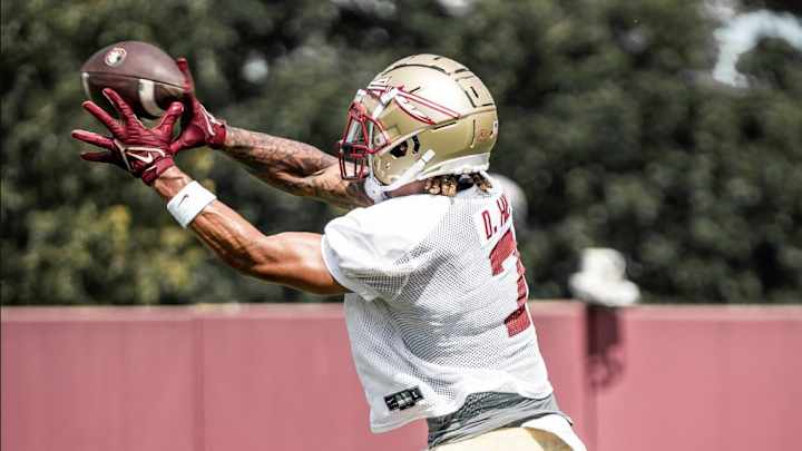 FSU Receiver Destyn Hill 'Going to be a Problem' This Season