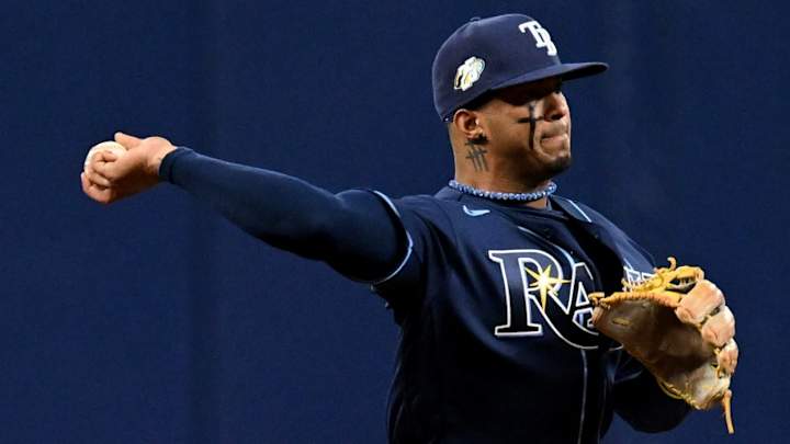 Tampa Bay Rays Erasing Wander Franco Signage From Tropicana Field Tampa Bay Rays Erasing Wander Franco Signage From Tropicana Field