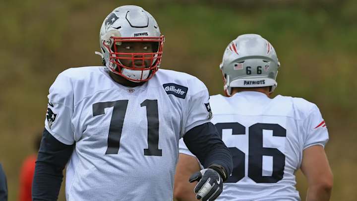 Patriots OL Mike Onwenu Off PUP List, Practicing
