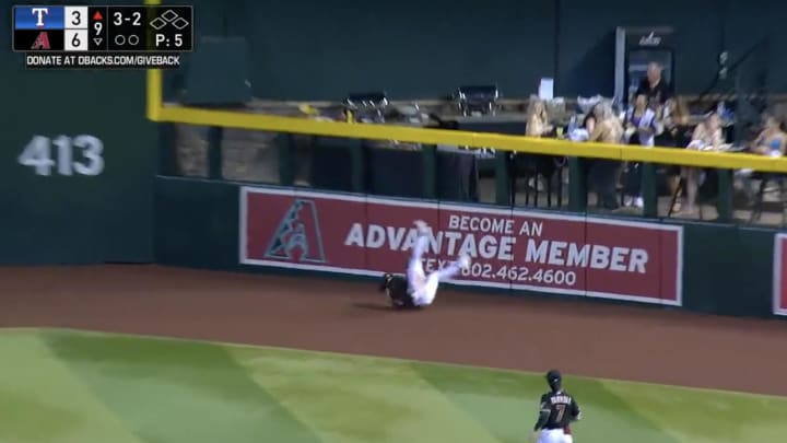 Diamondbacks CF Alek Thomas Had Everyone in Awe With the Coolest Catch of the MLB Season