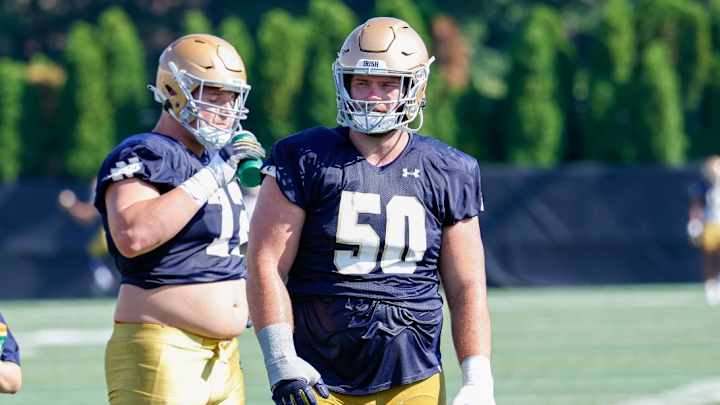 Rocco Spindler Took A Bumpy Road To Win A Starting Role For Notre Dame