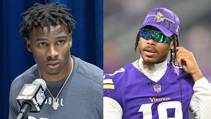 Cardinals Rookie Kei'Trel Clark Wins Rep vs Justin Jefferson, Hits Griddy Cardinals Rookie Kei'Trel Clark Wins Rep vs Justin Jefferson, Hits Griddy