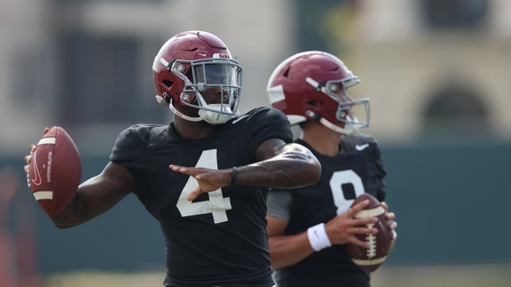 Dallas Turner Says Alabama QB Battle is 'Iron Sharpens Iron Everyday'