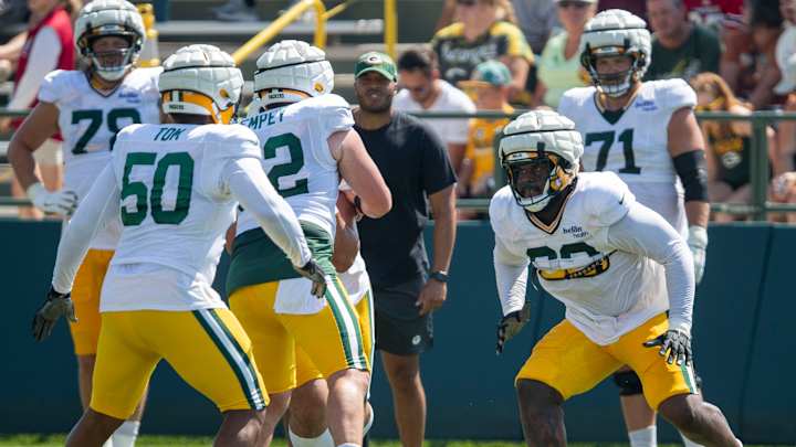 Packers’ Offensive Line Depth Shines in Camp Packers’ Offensive Line Depth Shines in Camp
