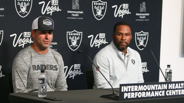 Raiders GM Ziegler, AGM Kelly Ahead of Roster Cuts Raiders GM Ziegler, AGM Kelly Ahead of Roster Cuts