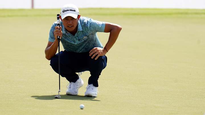 Collin Morikawa Tied for Lead Halfway Through Tour Championship