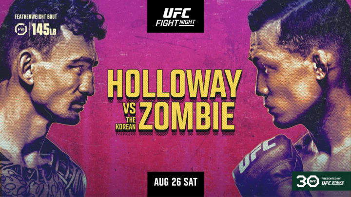 UFC Singapore Results & Highlights: Holloway Knocks Out The Korean Zombie