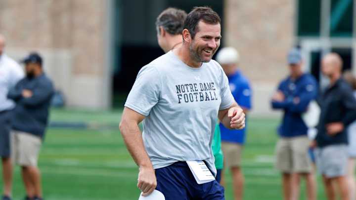 Notre Dame Notebook: Gerad Parker Talks Game One, Sam Hartman, Gino Guidugli, Deion Colzie