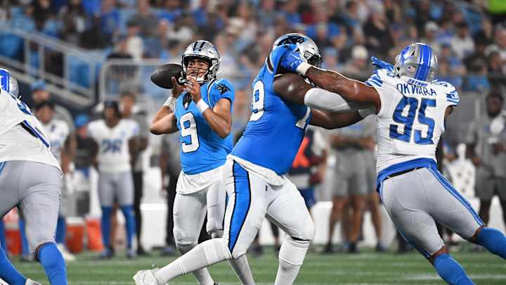 Individual + Team Stats: Panthers at Lions - 8.25