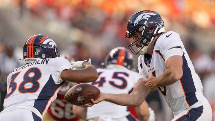 Broncos OC Sends Message to Rising Rookie RB Ahead of Preseason Finale