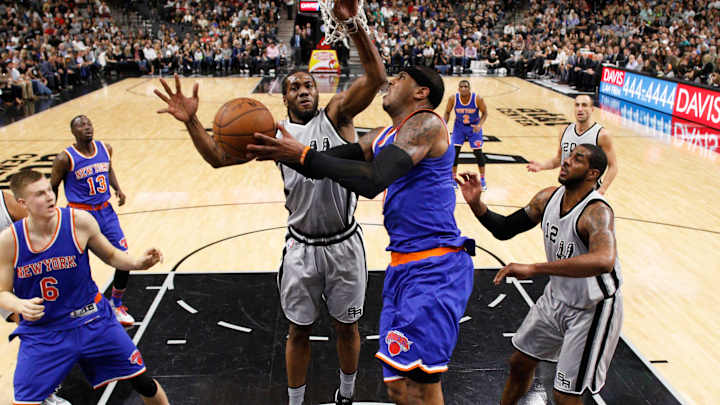 Spurs Fiesta 5: Kawhi Leonard Modeled Game After Carmelo Anthony Spurs Fiesta 5: Kawhi Leonard Modeled Game After Carmelo Anthony