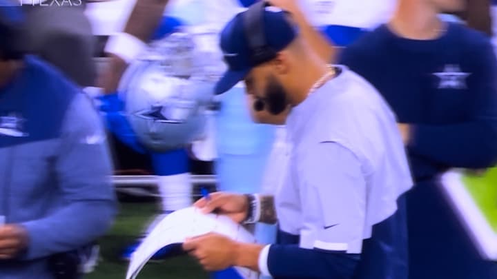 Cowboys LOOK: QB Will Grier - with 'Coach' Dak Prescott - Scores Early TD