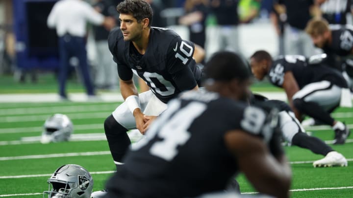 Jimmy G Proving to be the Leader Raiders Wanted Jimmy G Proving to be the Leader Raiders Wanted