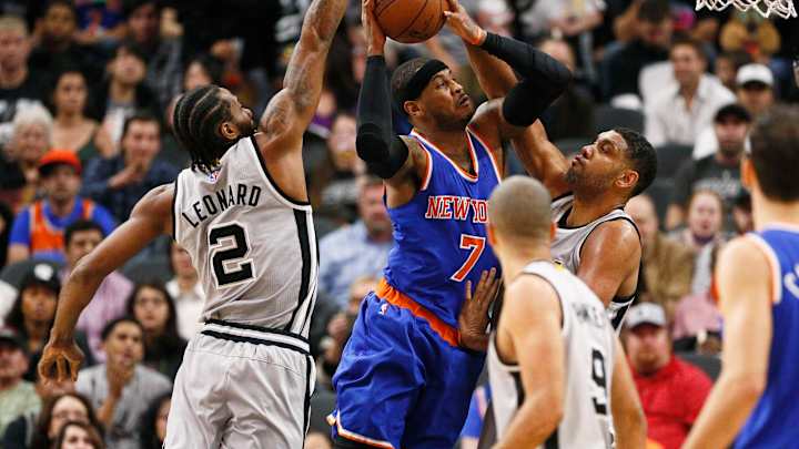Knicks Ex Carmelo Anthony Inspired a Kawhi Leonard Championship Knicks Ex Carmelo Anthony Inspired a Kawhi Leonard Championship