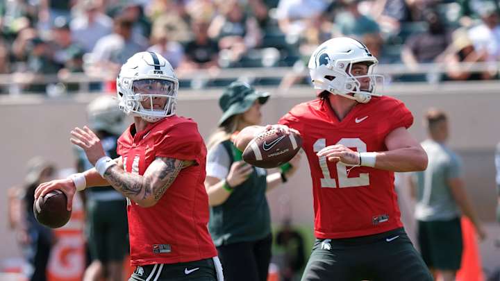 Mel Tucker, Michigan State won't name starting QB ahead of Central Michigan