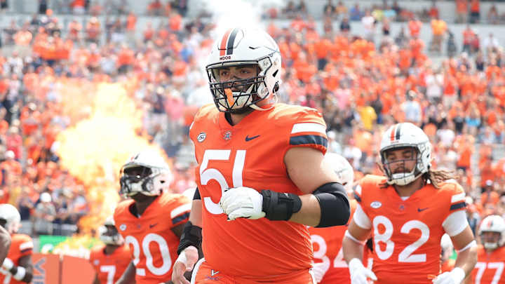 Virginia Football Releases Depth Chart for Season Opener vs. Tennessee