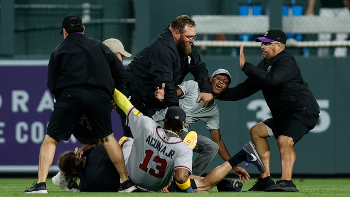 Fans Who Accosted Braves’ Ronald Acuna Jr. at Coors Field Arrested, Cited