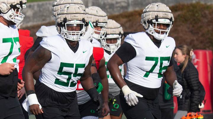 WATCH: Oregon OL Josh Conerly Jr. Previews Portland State Matchup