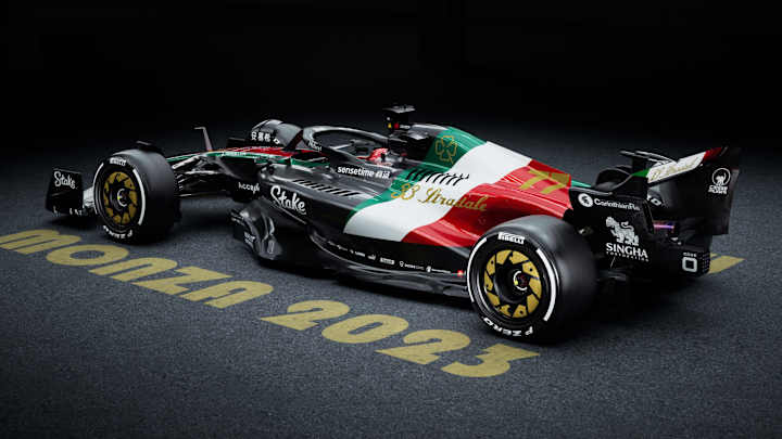 F1 News: Alfa Romeo Unveils Striking Italian GP Livery