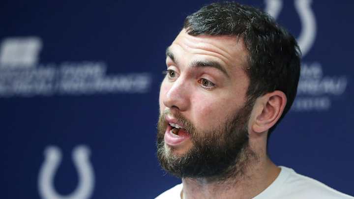 NFL Fans Crushed Colts GM Over Andrew Luck Remark During Press Conference NFL Fans Crushed Colts GM Over Andrew Luck Remark During Press Conference