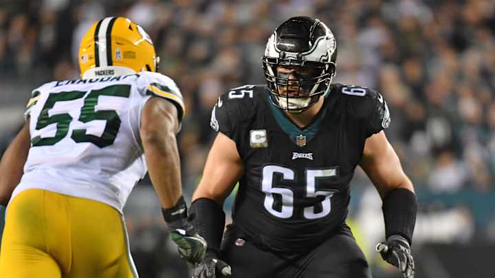 Eagles OT Lane Johnson Reveals 'Challenge' of Patriots Defense