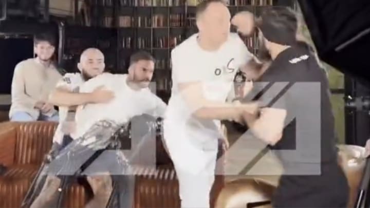 VIDEO: Former UFC Champion Nearly Brawls with Russian Fighter During Podcast