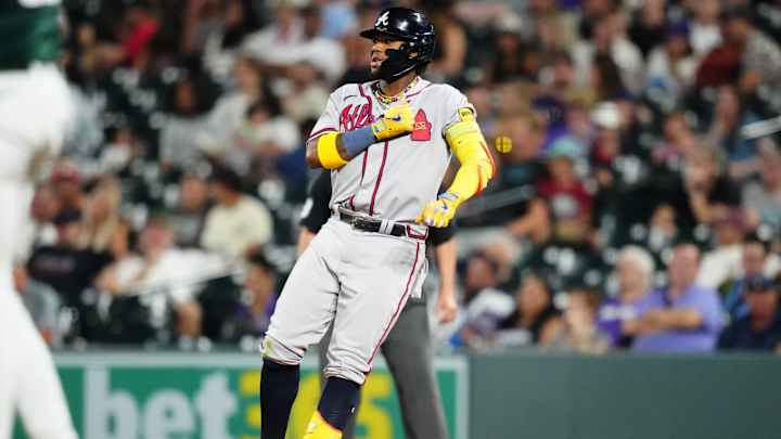 Harold Reynolds of MLB Network explains why Ronald Acuña Jr's MVP candidacy can't be adequately explained with counting stats