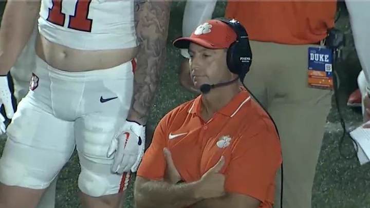 What Dabo Swinney had to say after Clemson's 28-7 loss to Duke.