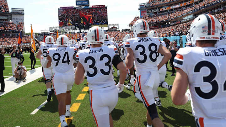 Virginia Football Releases Depth Chart for Home Opener vs. JMU