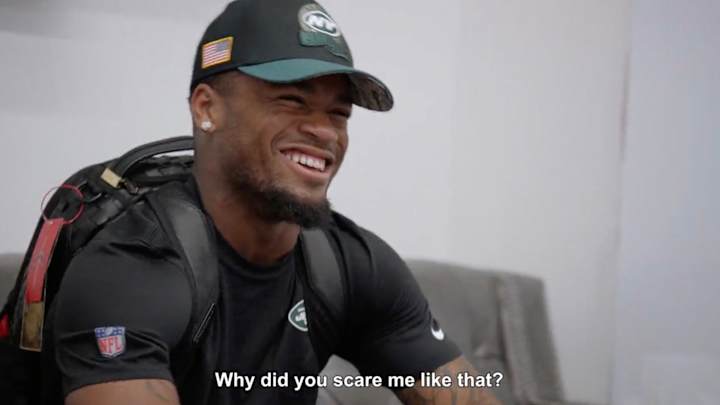 ‘Hard Knocks’ Cameras Capture Hilarious Moment Undrafted Jets Player Learns He Made the Roster