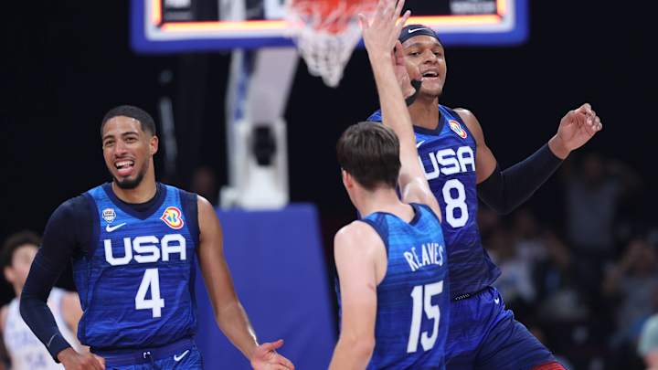 Paolo Banchero Shows All the Love to Tyrese Haliburton After Team USA Win vs. Italy