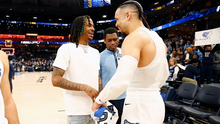 Dillon Brooks Supports Ja Morant by Wearing His Shoes in FIBA World Cup Dillon Brooks Supports Ja Morant by Wearing His Shoes in FIBA World Cup