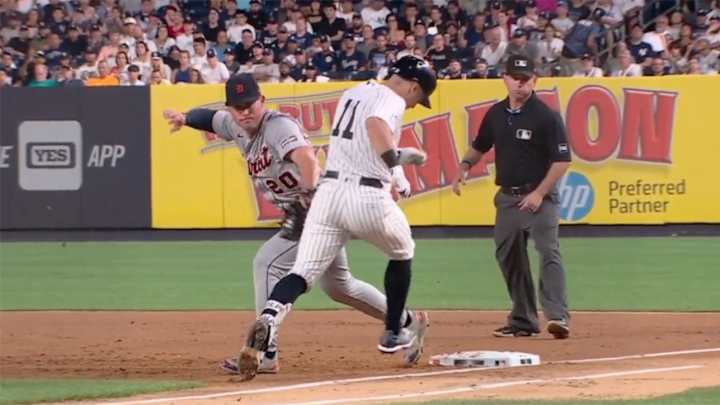 Yankees Senselessly Challenged an Obvious Out Call and Predictably Lost Yankees Senselessly Challenged an Obvious Out Call and Predictably Lost