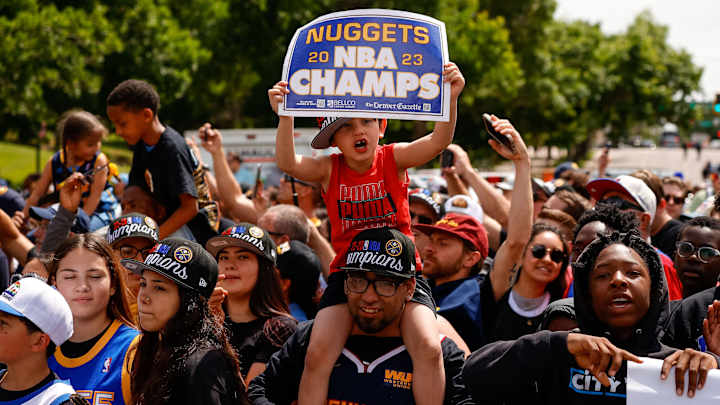 WATCH: Nuggets Star Swarmed by Fans at Airport