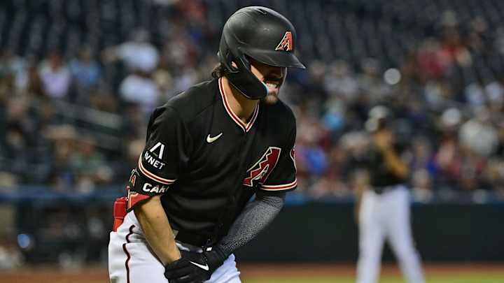 Arizona Diamondbacks Rookie Sensation Corbin Carroll Hit By Pitch, Leaves Game